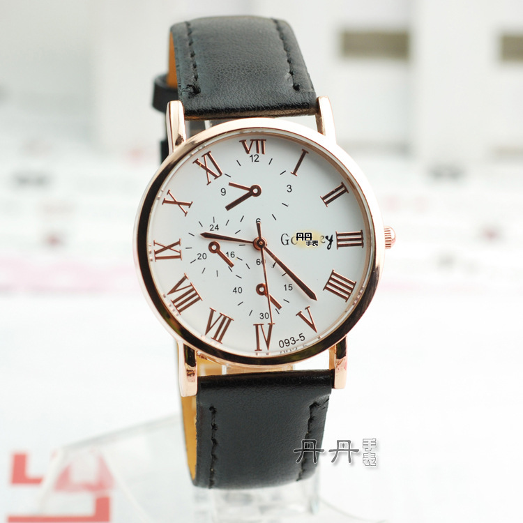 brown belt watch men's