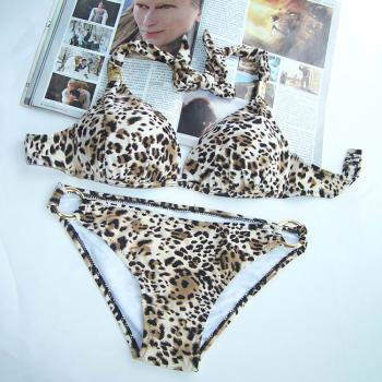 Leopard Bikini Swimsuit Se..