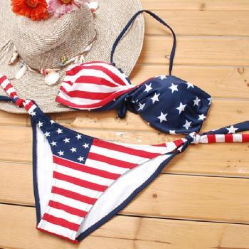 The American Flag Bikini F..