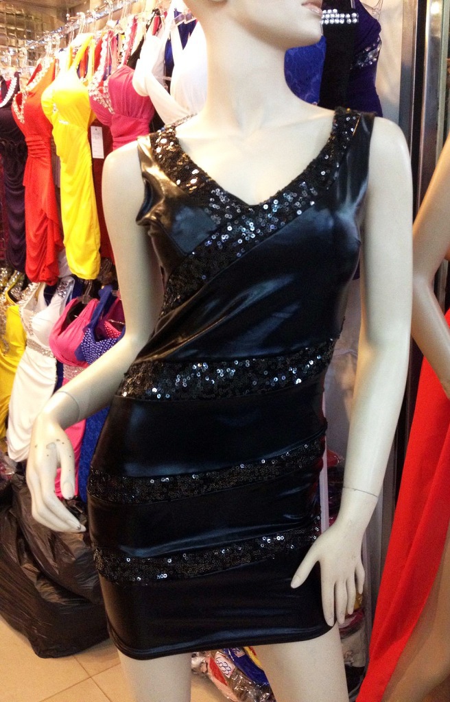 Sexy Package Hip Nightclub Sequined Wrap Dress on Luulla