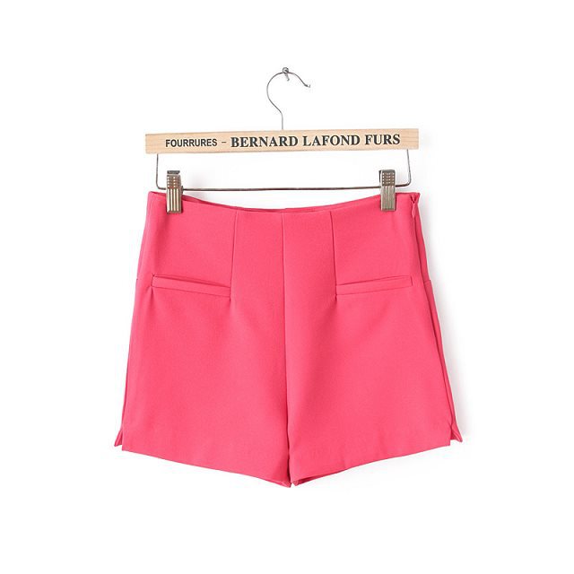 Simple Solid Color Shorts Shorts Pants on Luulla