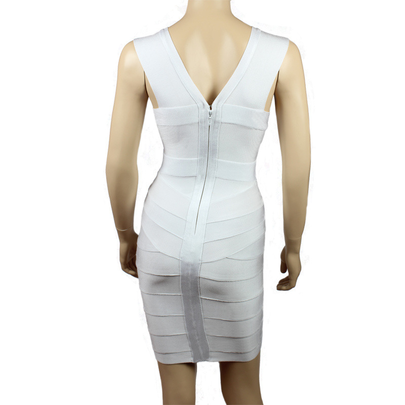 Liu Yan Bandage Dress Dress Evening Dress With White on Luulla